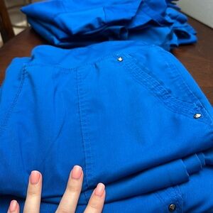 Royal Blue Scrub Bottoms